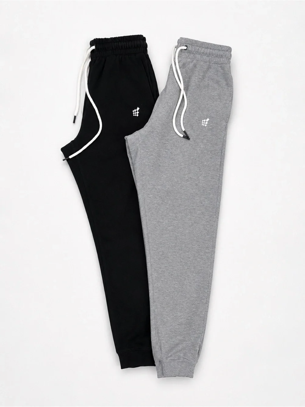 Men’s Jed North Spirit Joggers Gray and Black Combo Size Medium